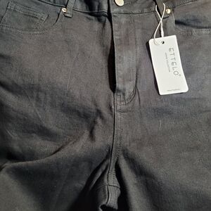 Women's Black Flare Jeans